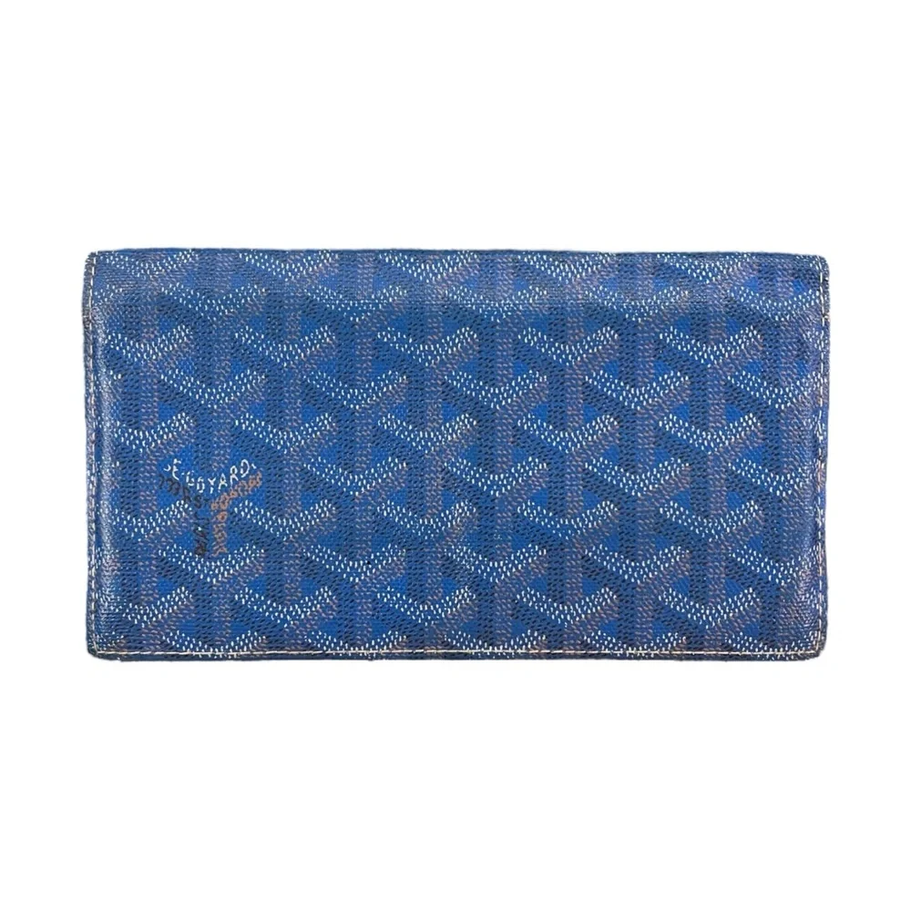 Goyard Azure Blue Wallet - Picture 1 of 8